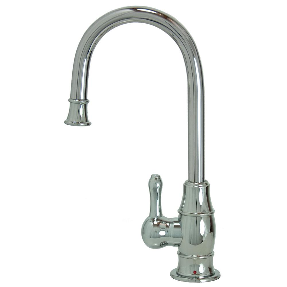 Mountain Plumbing Hot Water Faucet with Traditional Curved Body & Curved Handle