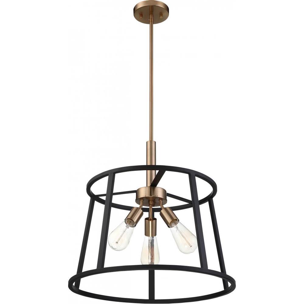Nuvo Chassis 3 Light Pendant
