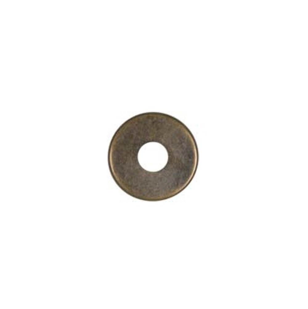 Satco 1/8 x 5/8'' Check Ring Antique Brass