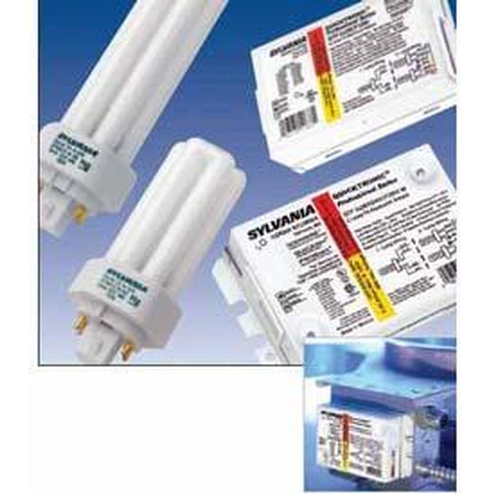 Satco QTP1/2X18CF/UNV/BS, # of lamps: 1-2, CF18, Compact Fluorescent Programmed Start, < 10% THD, Universal Voltage Ballast