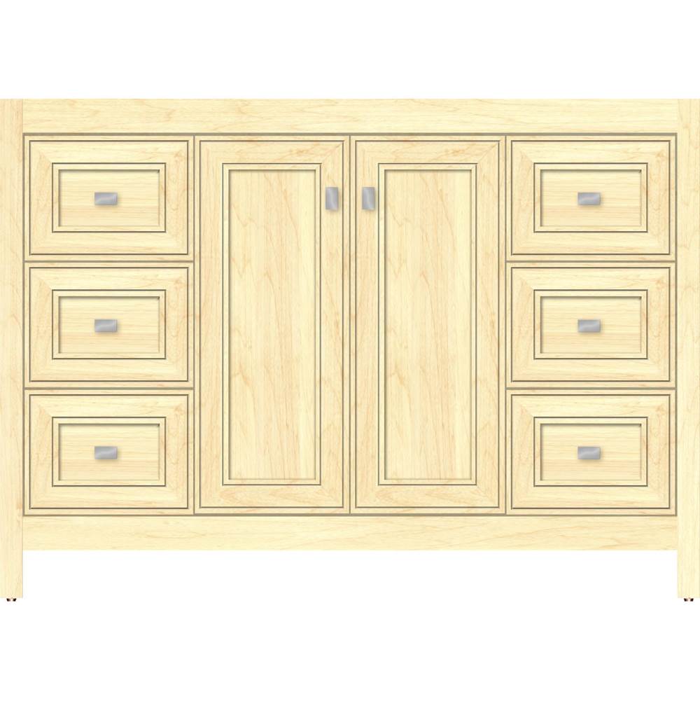 Strasser Woodenworks 48 X 21 X 34.5 Alki View Vanity Deco Miter Nat Maple Sb