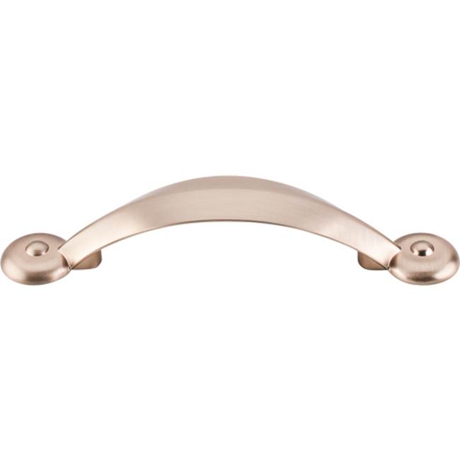 Top Knobs Angle Pull 3 Inch (c-c) Brushed Bronze