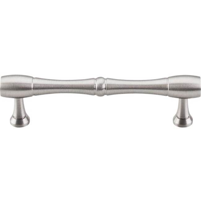 Top Knobs Nouveau Bamboo Pull 3 3/4 Inch (c-c) Brushed Satin Nickel