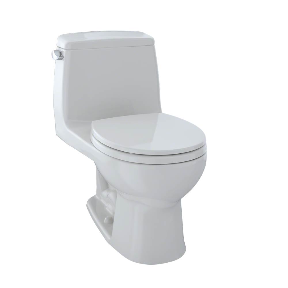 TOTO Toto® Ultramax® One-Piece Round Bowl 1.6 Gpf Toilet, Colonial White