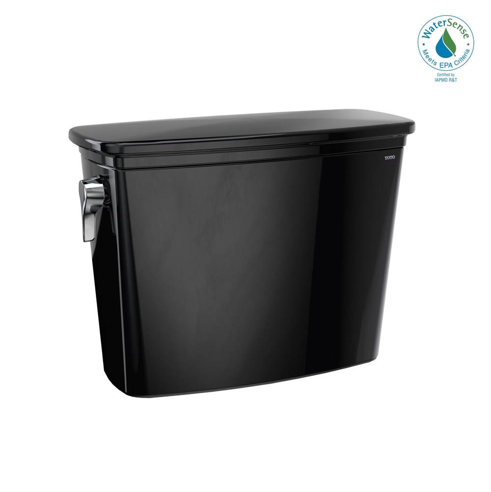 TOTO Toto® Drake® Transitional 1.28 Gpf Toilet Tank With Washlet®+ Auto Flush Compatibility, Ebony