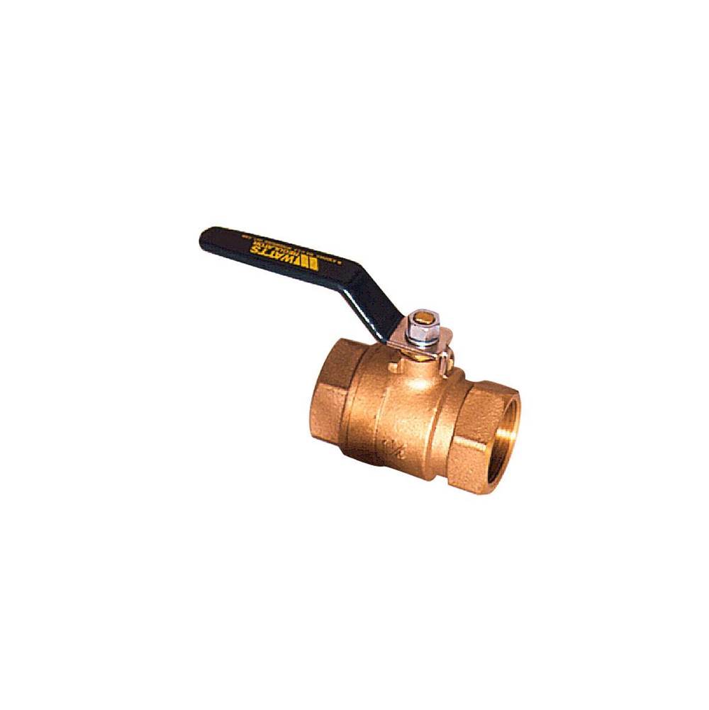 Watts 3/4 In Lead Free Bronze 2-Piece Full Port Ball Valve with Threaded Ends and Tee Handle