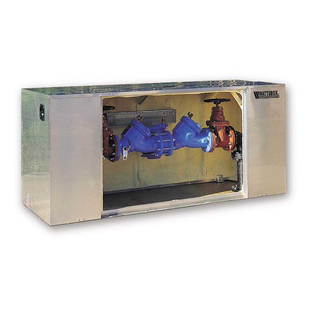 Watts 142 In X 42 In X 85 In Aluminum Protective Insulated Backflow Enclosure